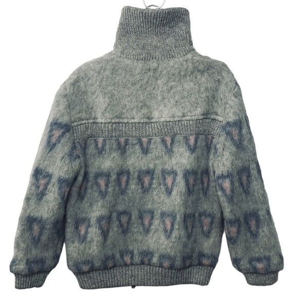 Spelana Scandinavian Wool Full Zip Coat Womens SM Made in Ireland NWT Vintage - Picture 11 of 11